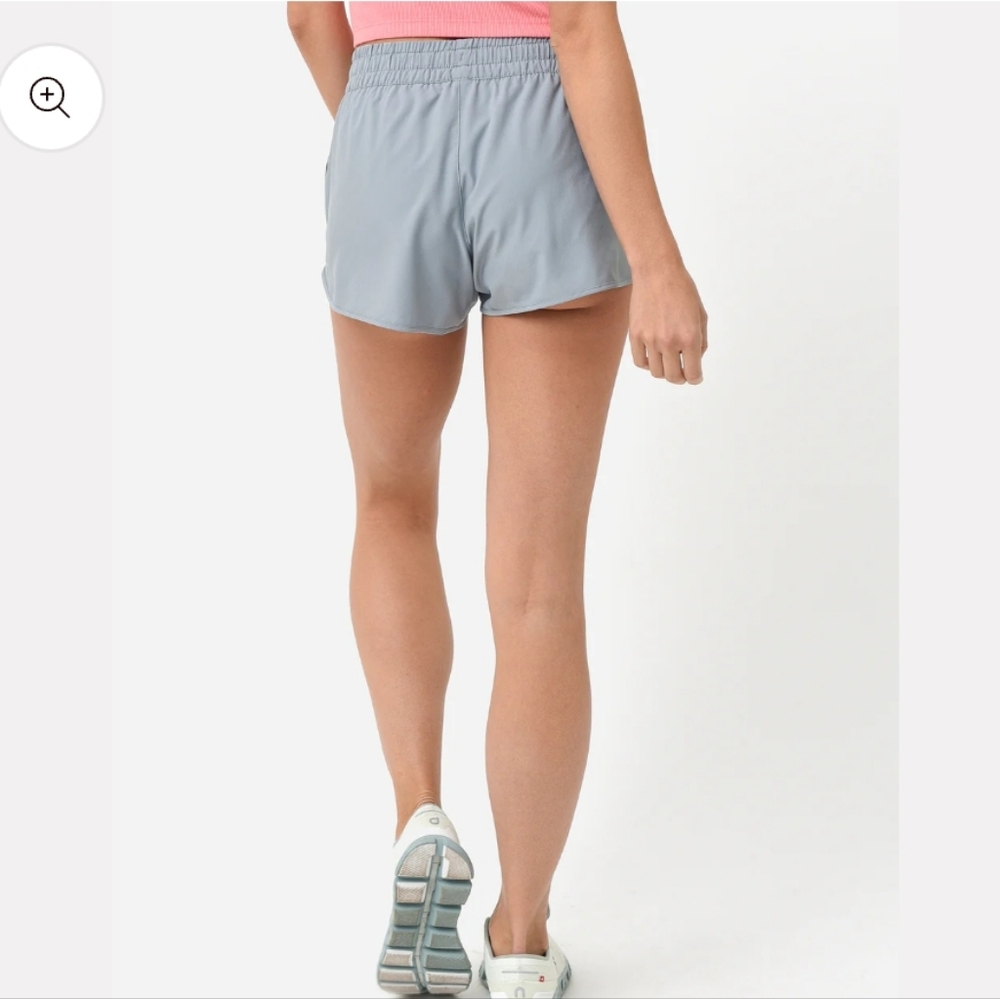 Vuori Women's Athletic Shorts - Light Gray - Picture 5 of 13